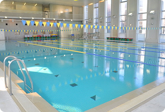 月見の里学遊館内運動施設（水玉プール）の写真1