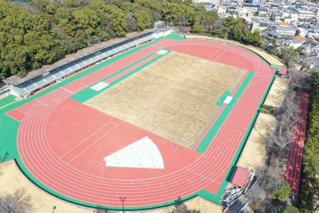 四ツ池公園陸上競技場の写真1