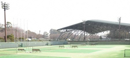 花川運動公園浜松新電力テニスコートの写真2